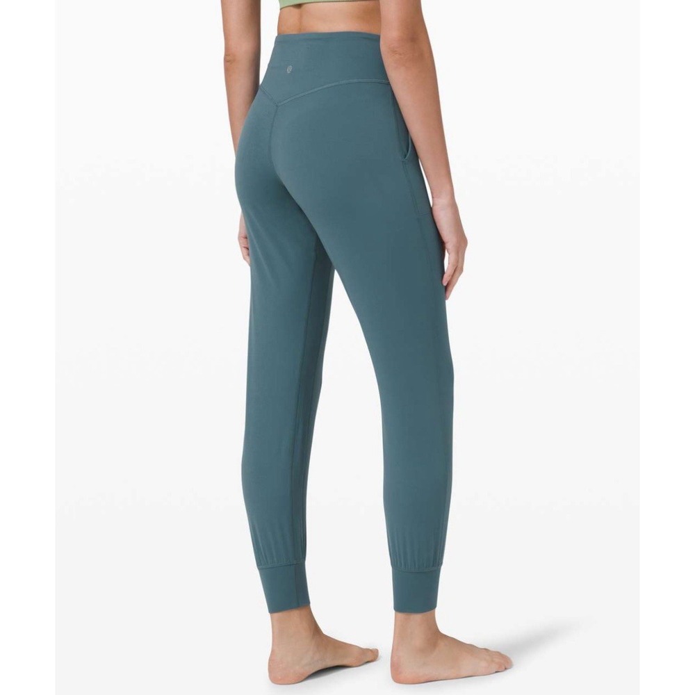 LULULEMON Align High-Rise Jogger 28" Pant Women's Size 6 w/ Pockets Desert Teal